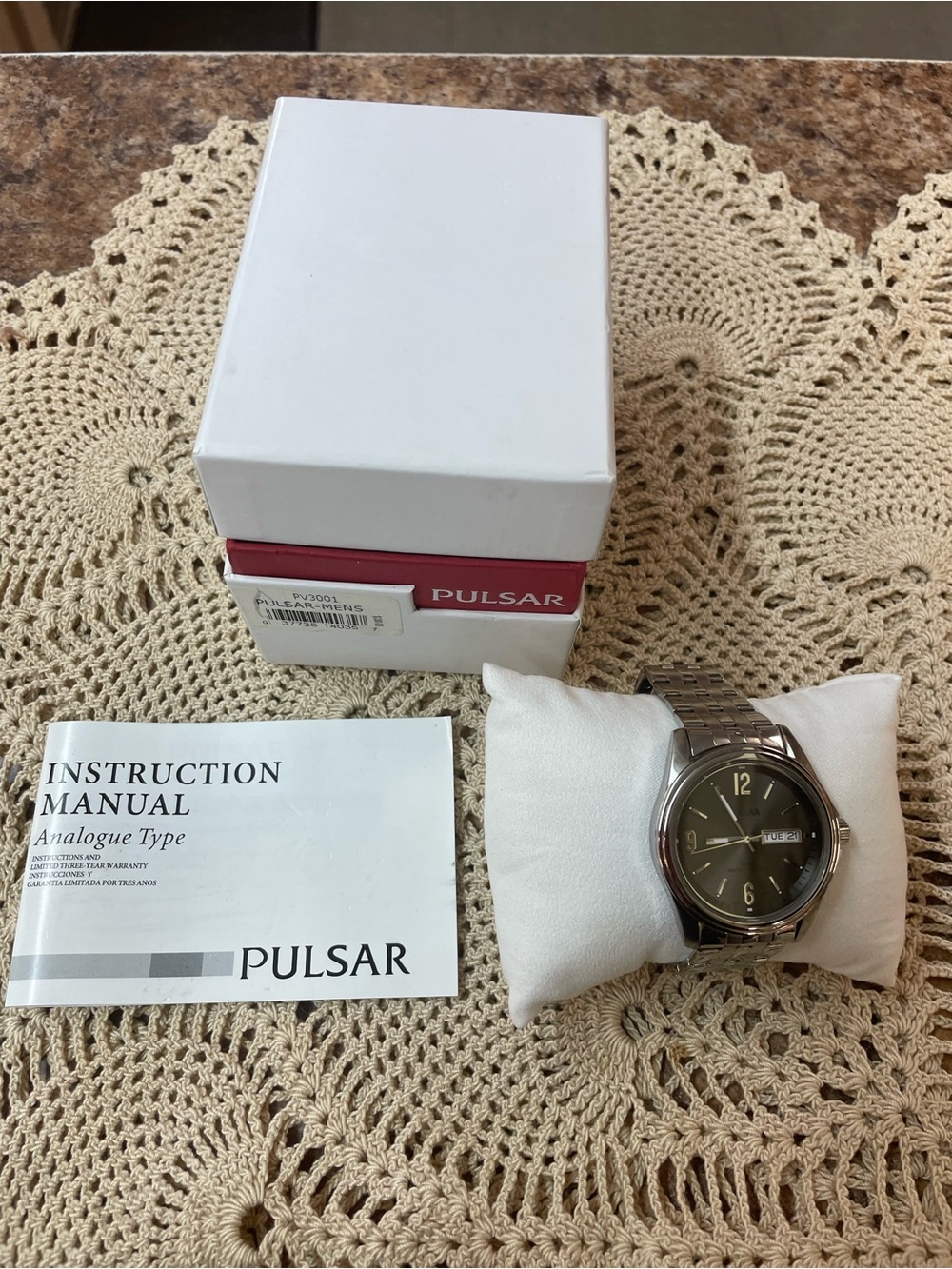 Pulsar mens watch